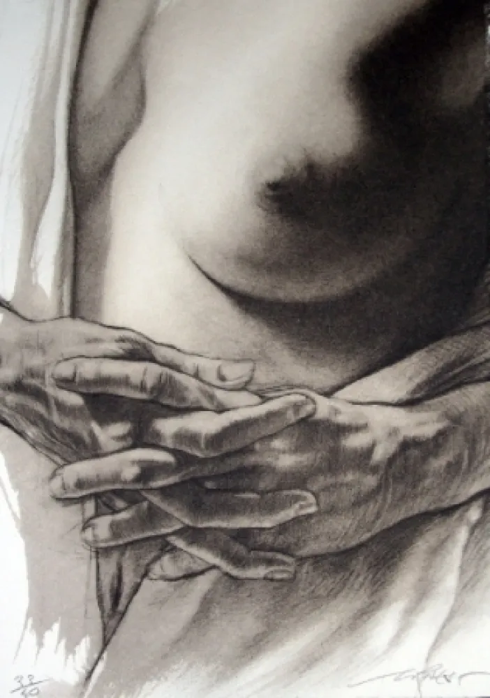 Lithograph Pignon-Ernest - Corps d'extase