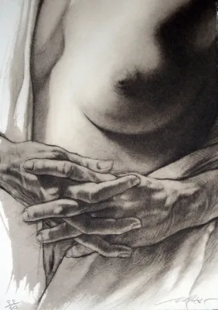 Lithograph Pignon-Ernest - Corps d'extase