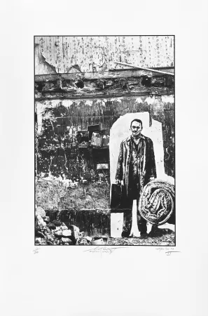 Lithograph Pignon-Ernest - Expulsés 2 (Les)