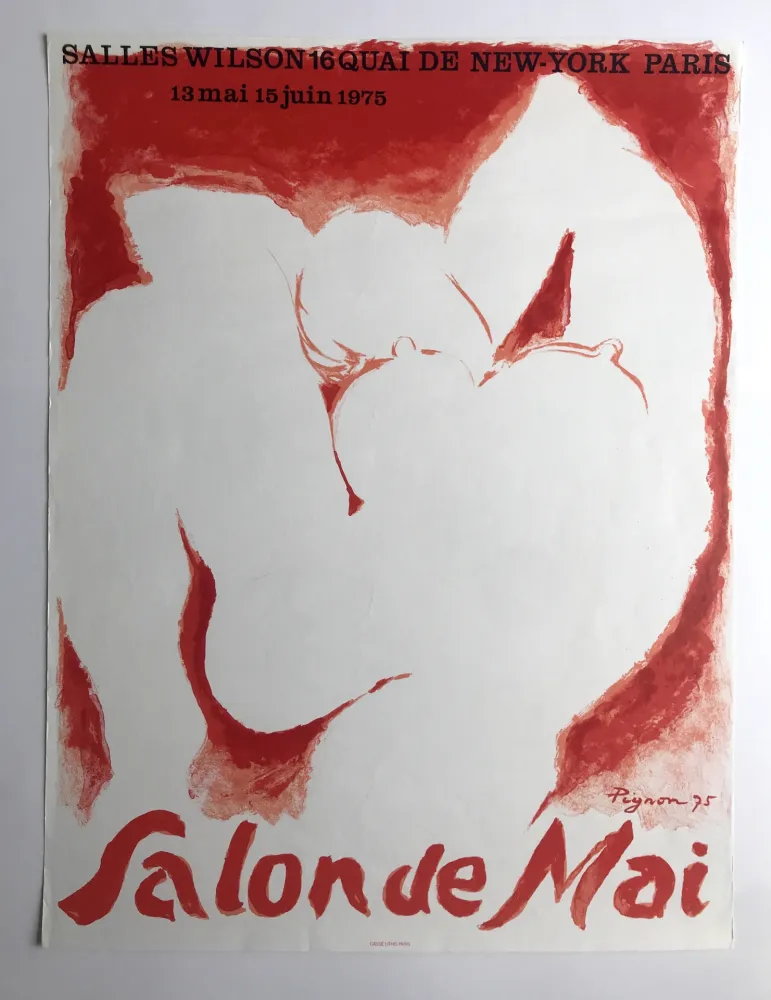 Poster Pignon - Salon de mai