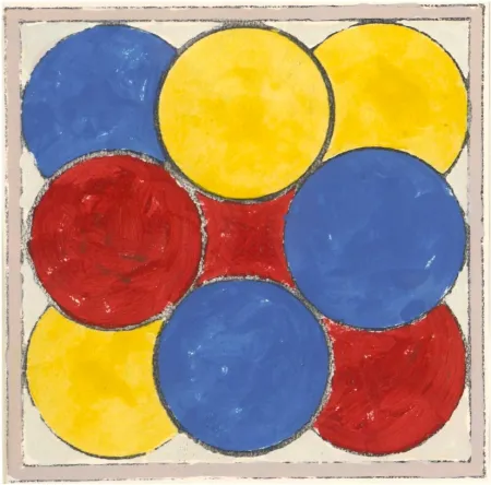 No Technical Pincemin - Gouache sur papier 