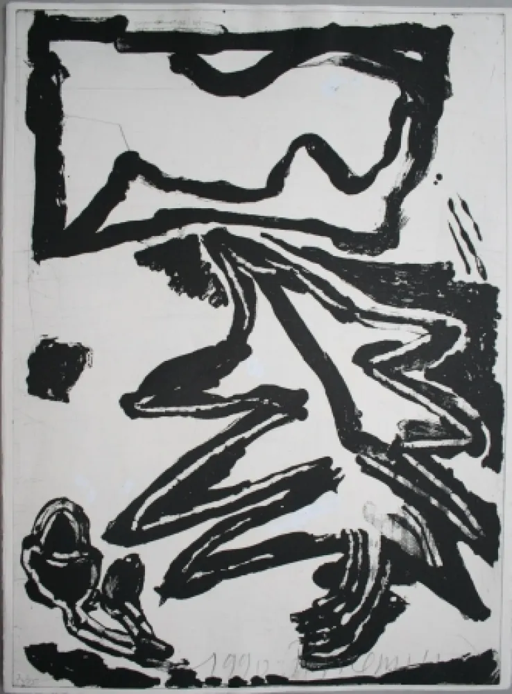 Etching And Aquatint Pincemin - Sans titre