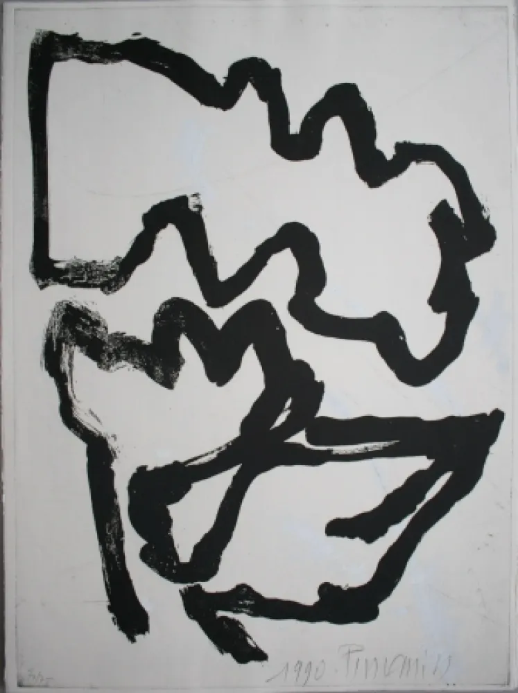 Etching And Aquatint Pincemin - Sans titre