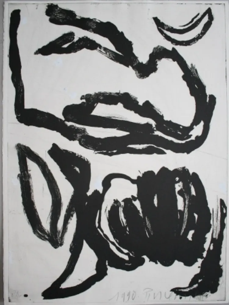 Etching And Aquatint Pincemin - Sans titre