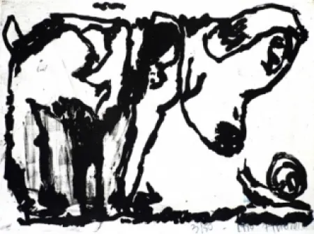 Aquatint Pincemin - Sans titre