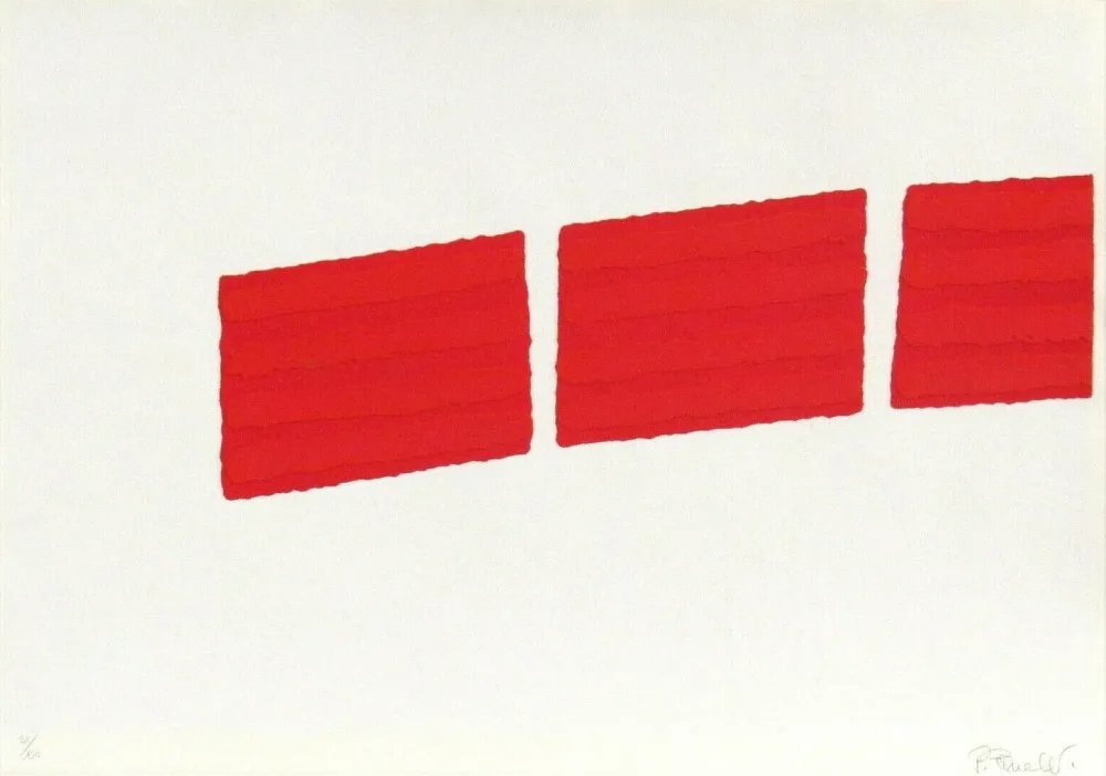 Screenprint Pinelli - Pittura R (b)