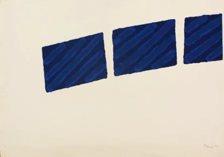 Lithograph Pinelli - SENZA TITOLO