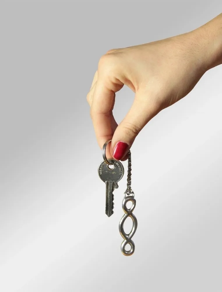 Screenprint Pistoletto - Chiavi in mano