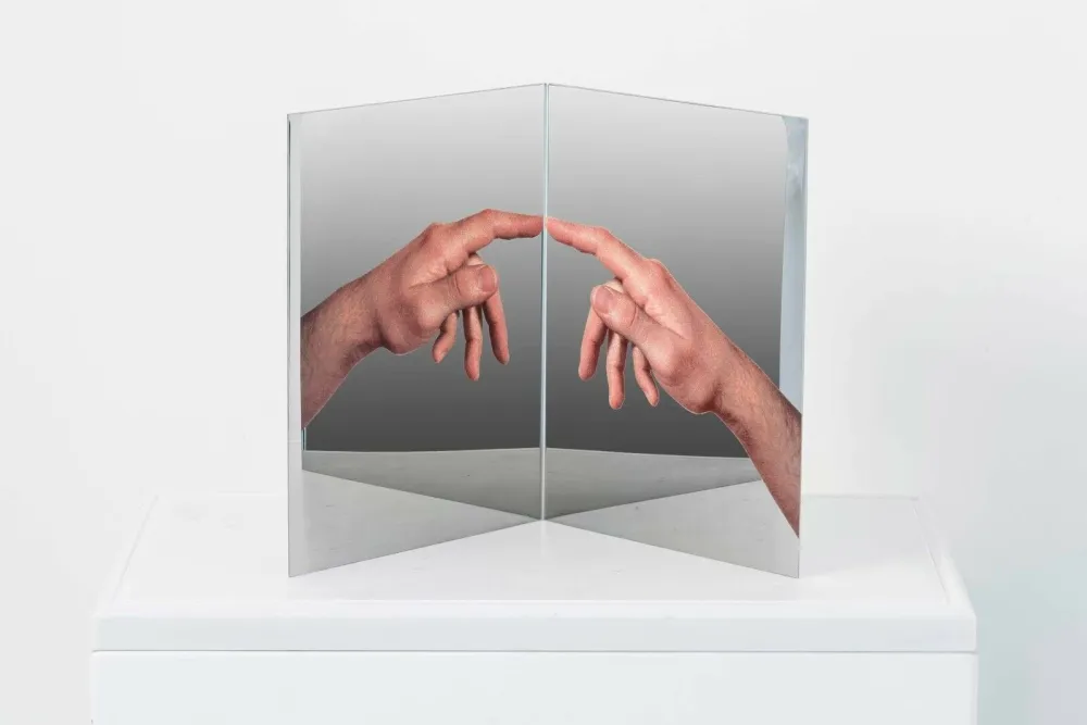 Screenprint Pistoletto - ConTatto