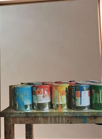 Screenprint Pistoletto - L'arte di stampare l'arte: Arte 3 40 anni.