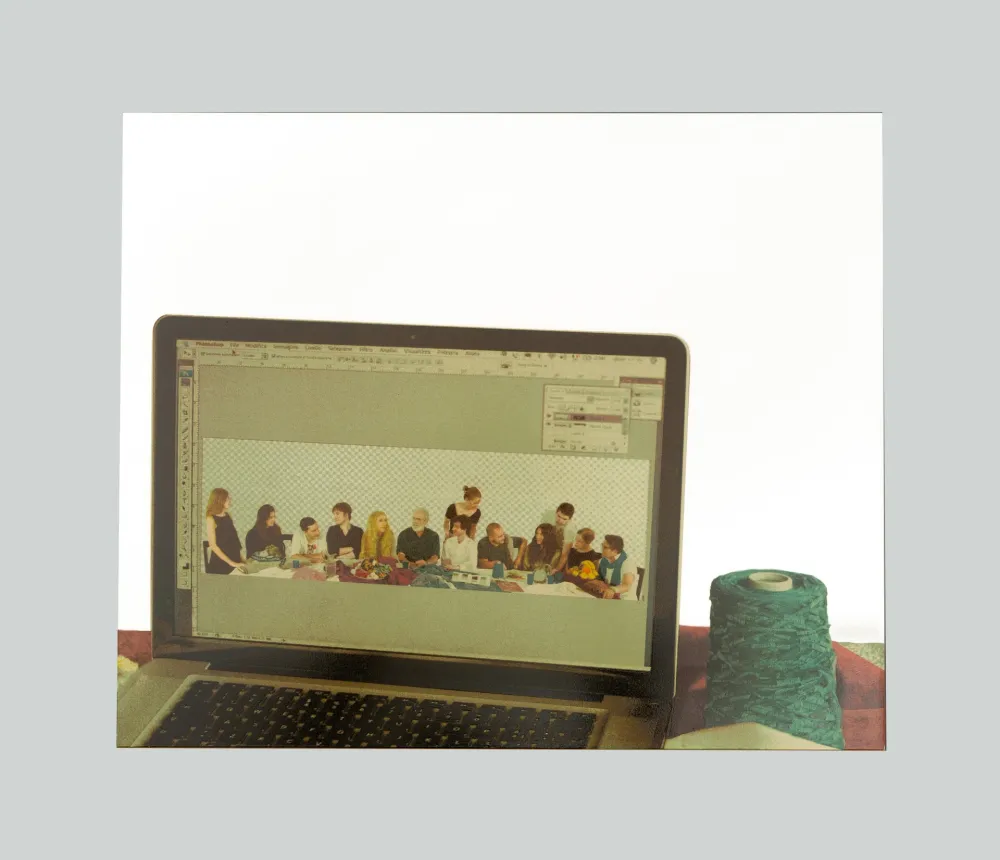 Screenprint Pistoletto - Prima scena