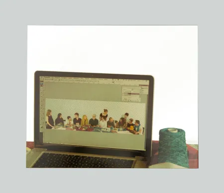 Screenprint Pistoletto - Prima scena