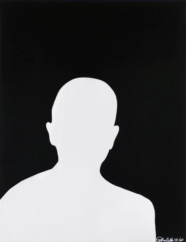 Screenprint Pistoletto - Untitled