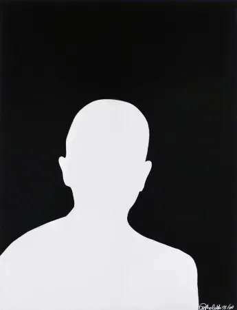 Screenprint Pistoletto - Untitled