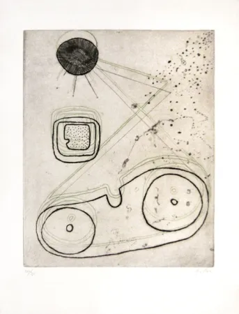 Etching Piza - Composition