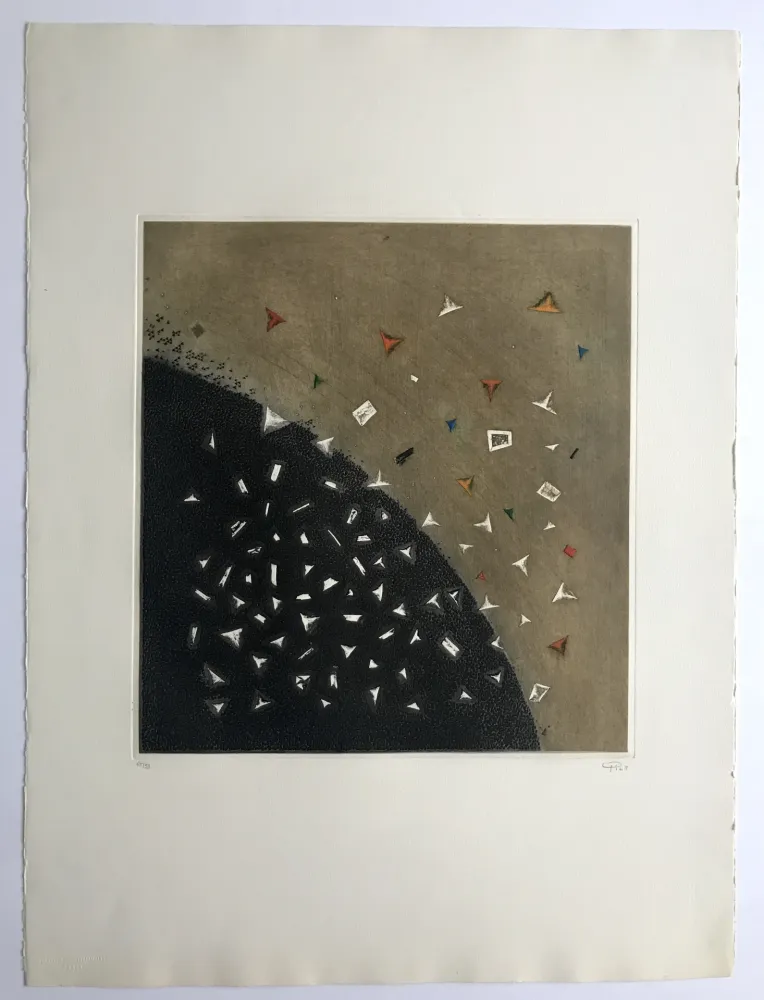 Etching Piza - Eclatement Tellurien