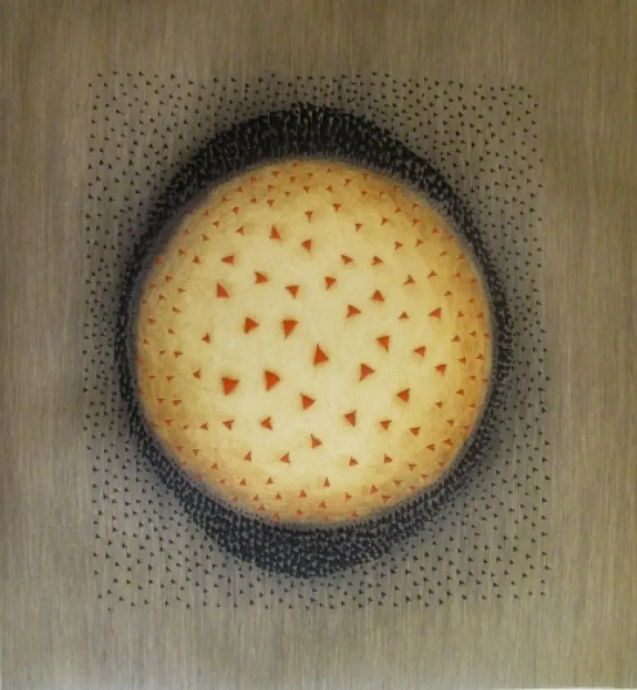 Engraving Piza - Espace dans les ronds