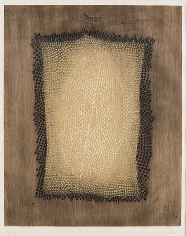 Engraving Piza - Jaune Lunaire