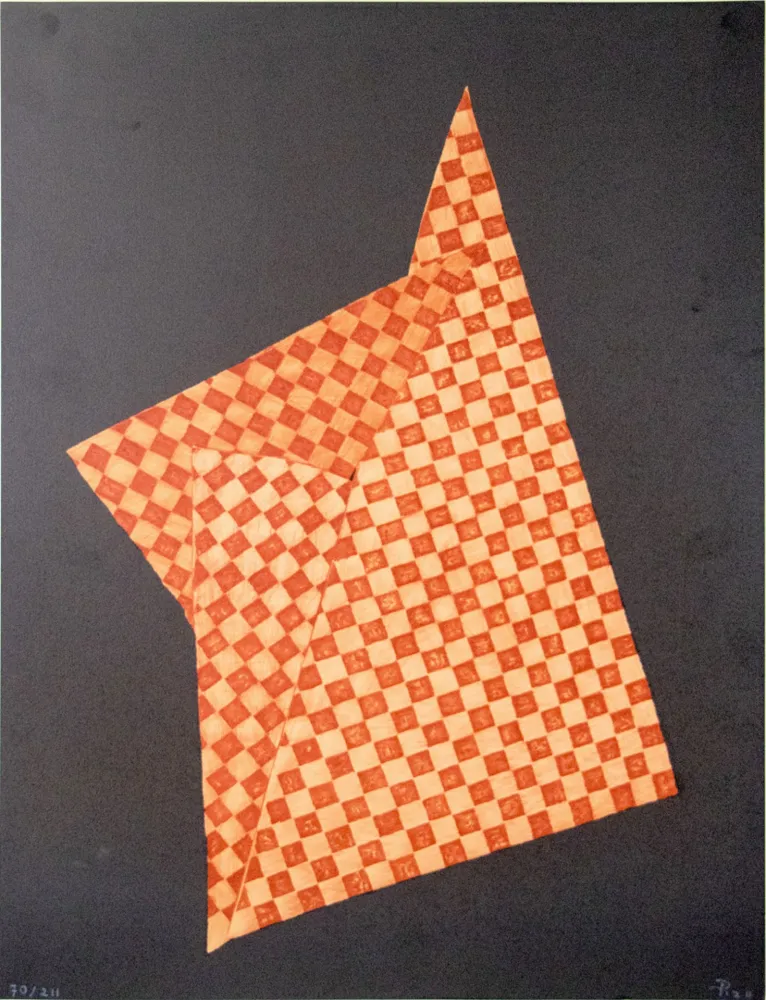 Etching Piza - Le coussin rouge