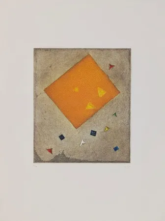 Etching Piza - Sans titre 