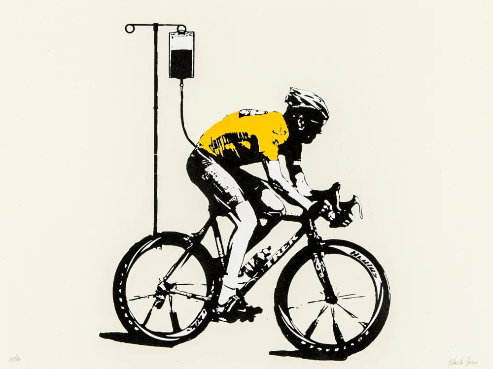 Screenprint Plastic - No More Heroes