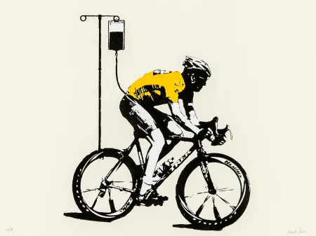 Screenprint Plastic - No More Heroes