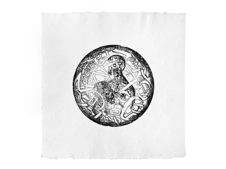 Etching Plensa - Alchimistes 2