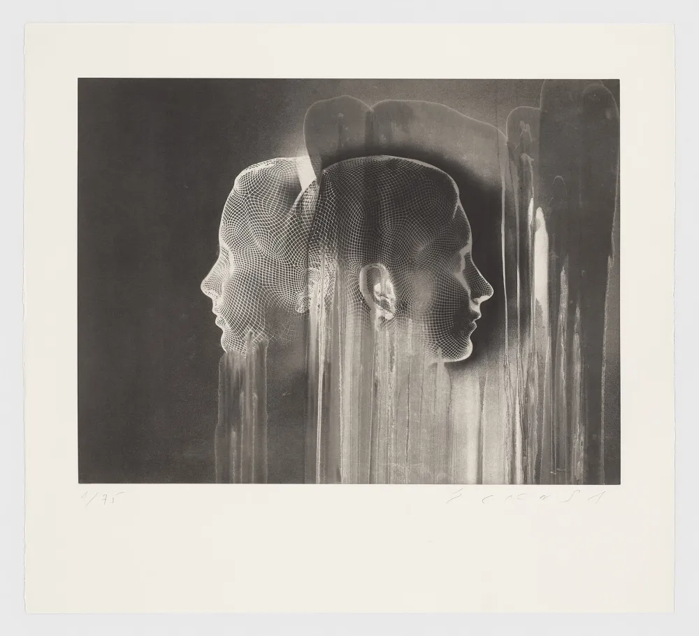 Etching Plensa - Sin titulo