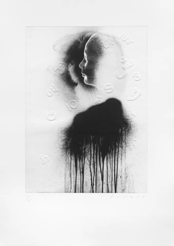 Etching Plensa - Suite MW 02