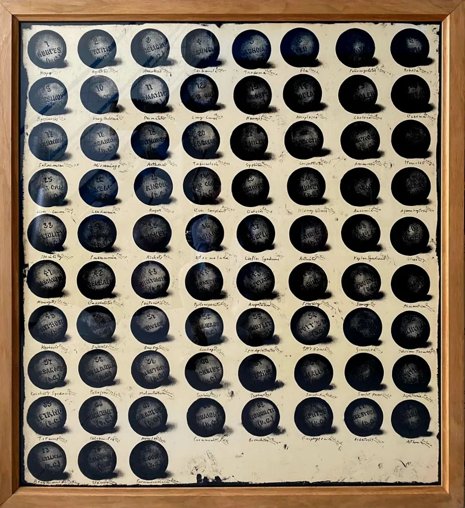 Lithograph Plensa - Twins