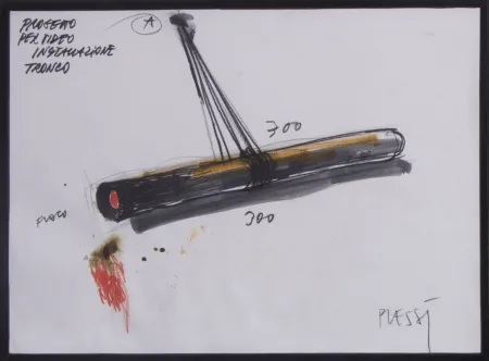 No Technical Plessi - PROGETTO PER VIDEO INSTALLAZIONE TRONCO