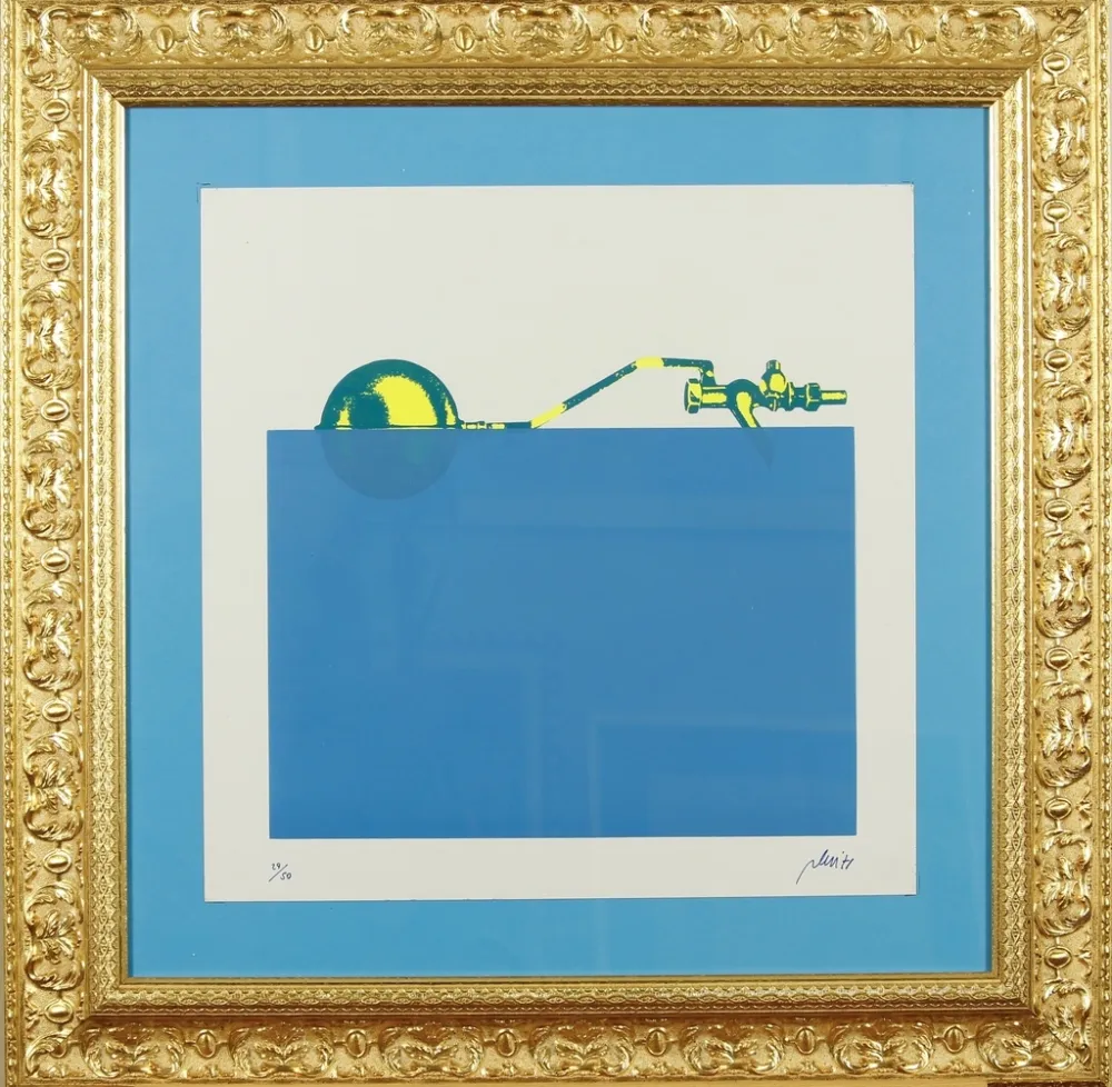 Screenprint Plessi - Untitled 