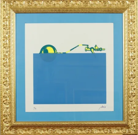 Screenprint Plessi - Untitled 