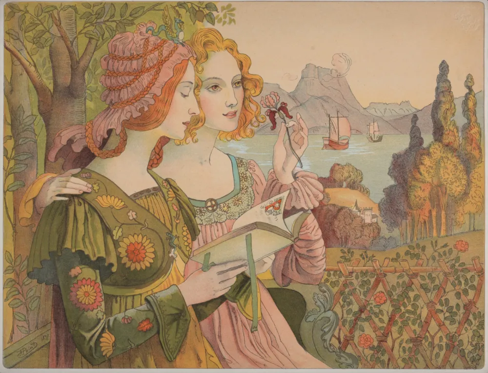 Lithograph Point  - La légende dorée, 1897