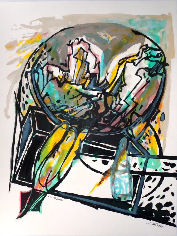 Lithograph Poli - Cohérence, le Monde