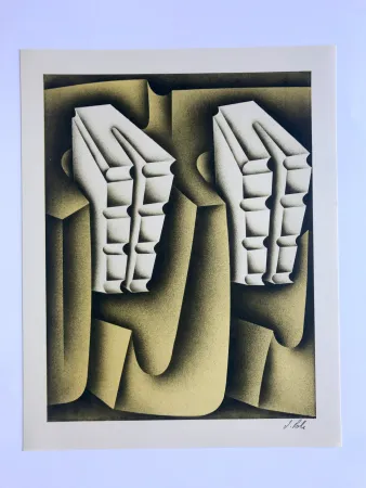 Lithograph Poli - Four solaire