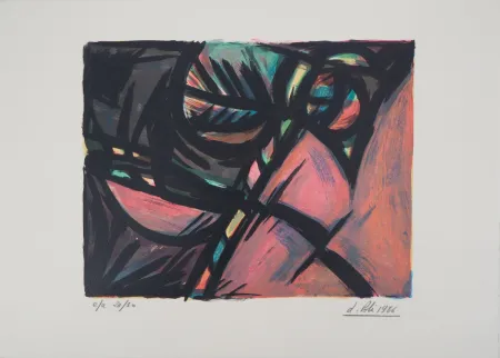 Lithograph Poli - Le printemps