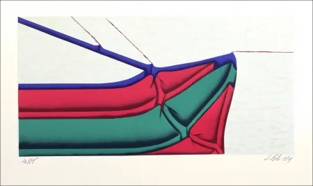 Lithograph Poli - Ruduvius personnatus