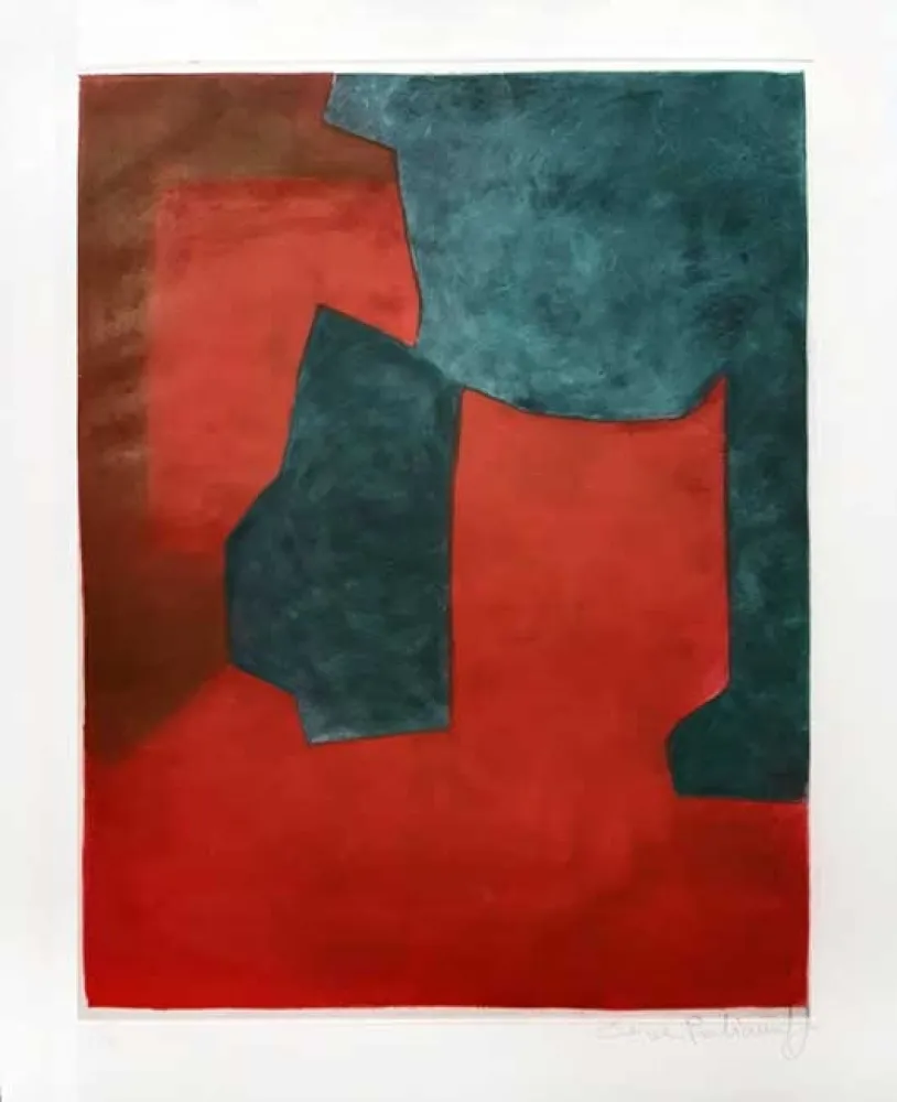 Etching Poliakoff - Composition