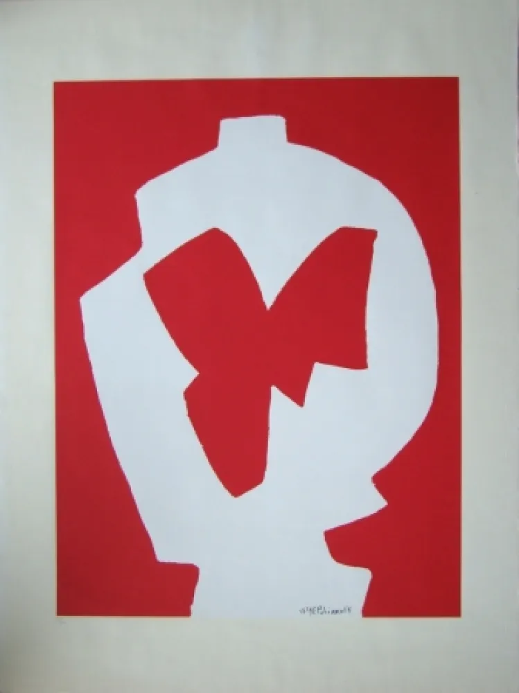 Screenprint Poliakoff - Composition