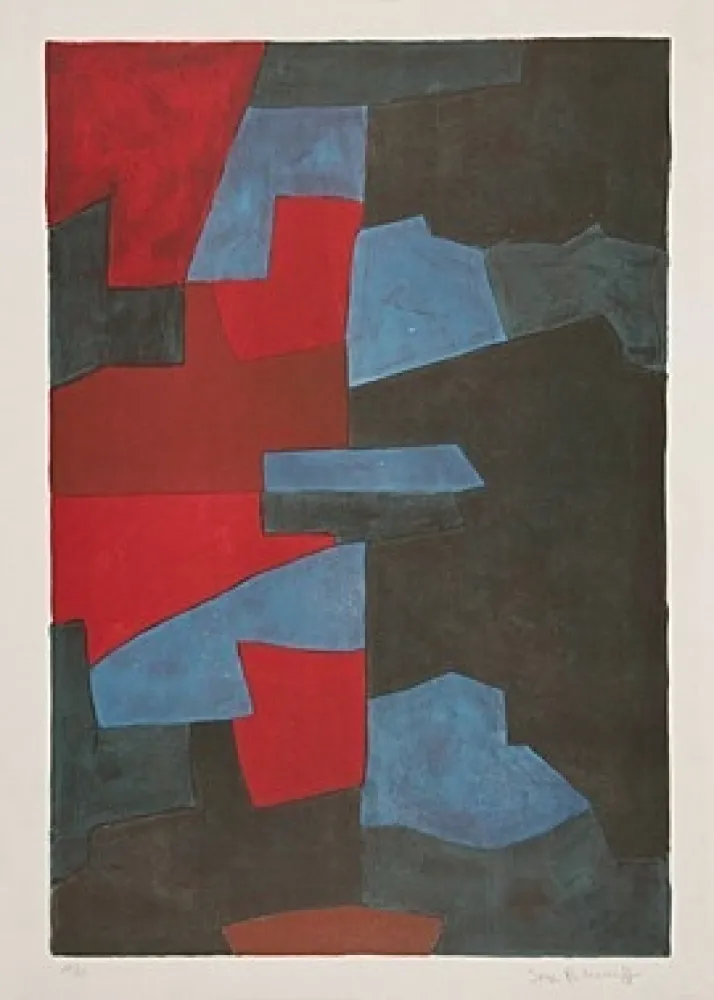 Lithograph Poliakoff - 