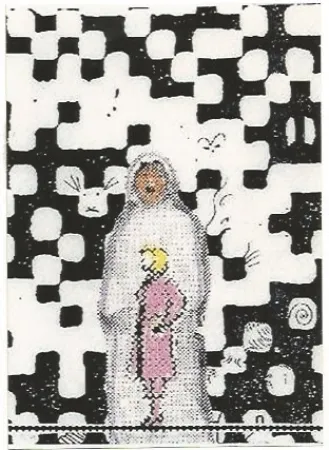 Screenprint Polke - Hallucie