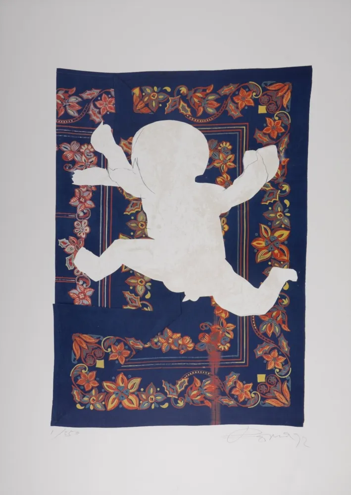 Lithograph Pomar - L'Enfant