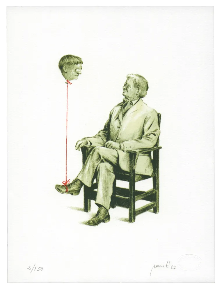 Lithograph Pomet - La Sangre