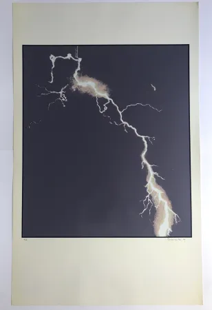 Screenprint Pommereulle - L'éclair