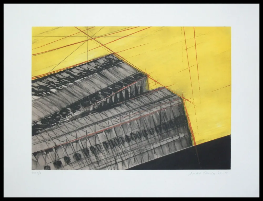 Etching And Aquatint Pomodoro - Composizione