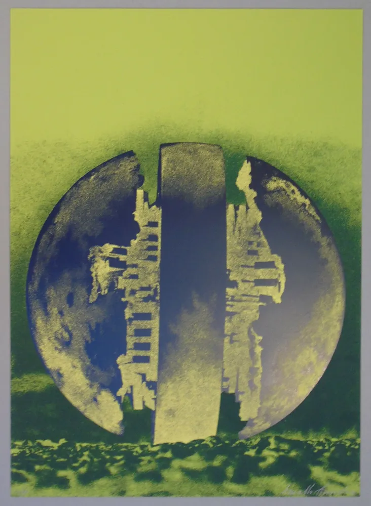 Lithograph Pomodoro - Composizione