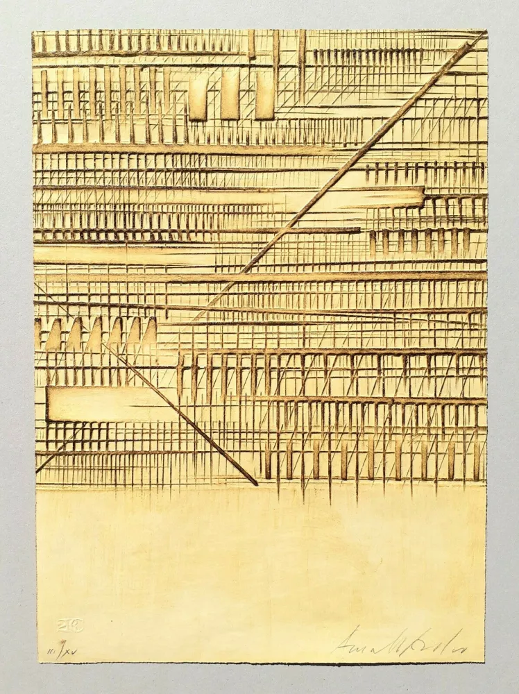 Engraving Pomodoro - Lettera sbarrata