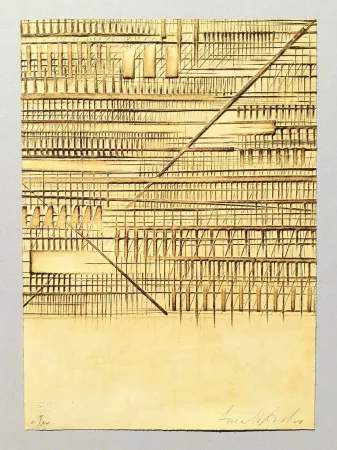 Engraving Pomodoro - Lettera sbarrata