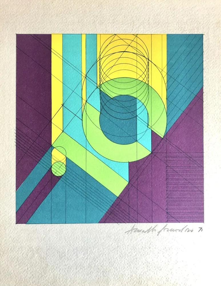 Lithograph Pomodoro - Number 10